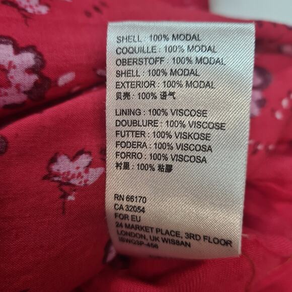 Free People Bijou Set in Cherry Combo Size 8 - Picture 7 of 14